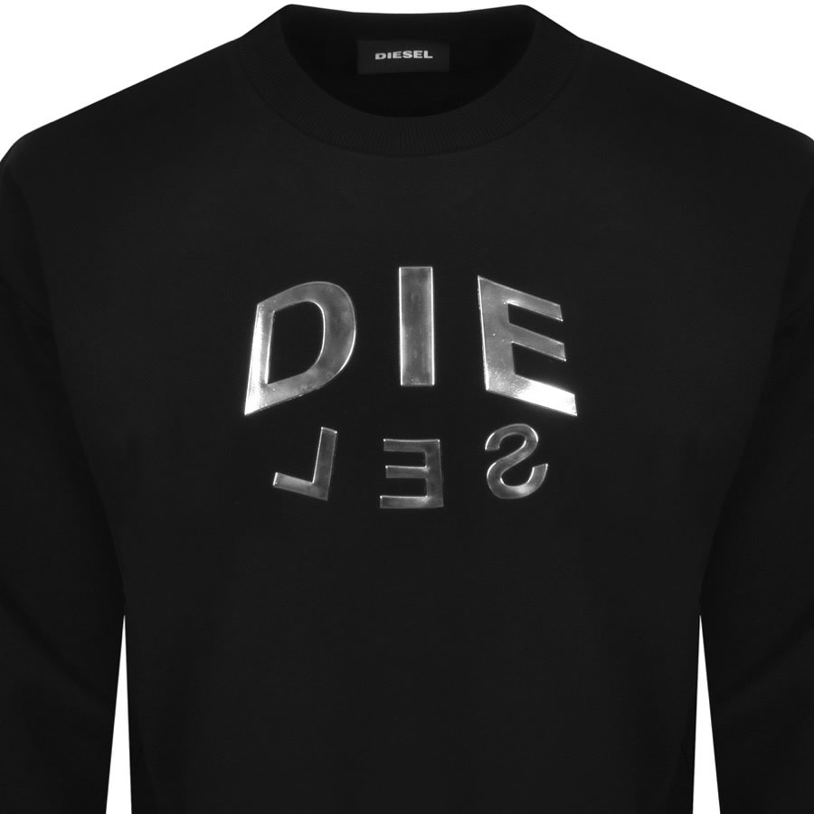 Alternative Image for ProductDiesel S Mart Sweatshirt Black2